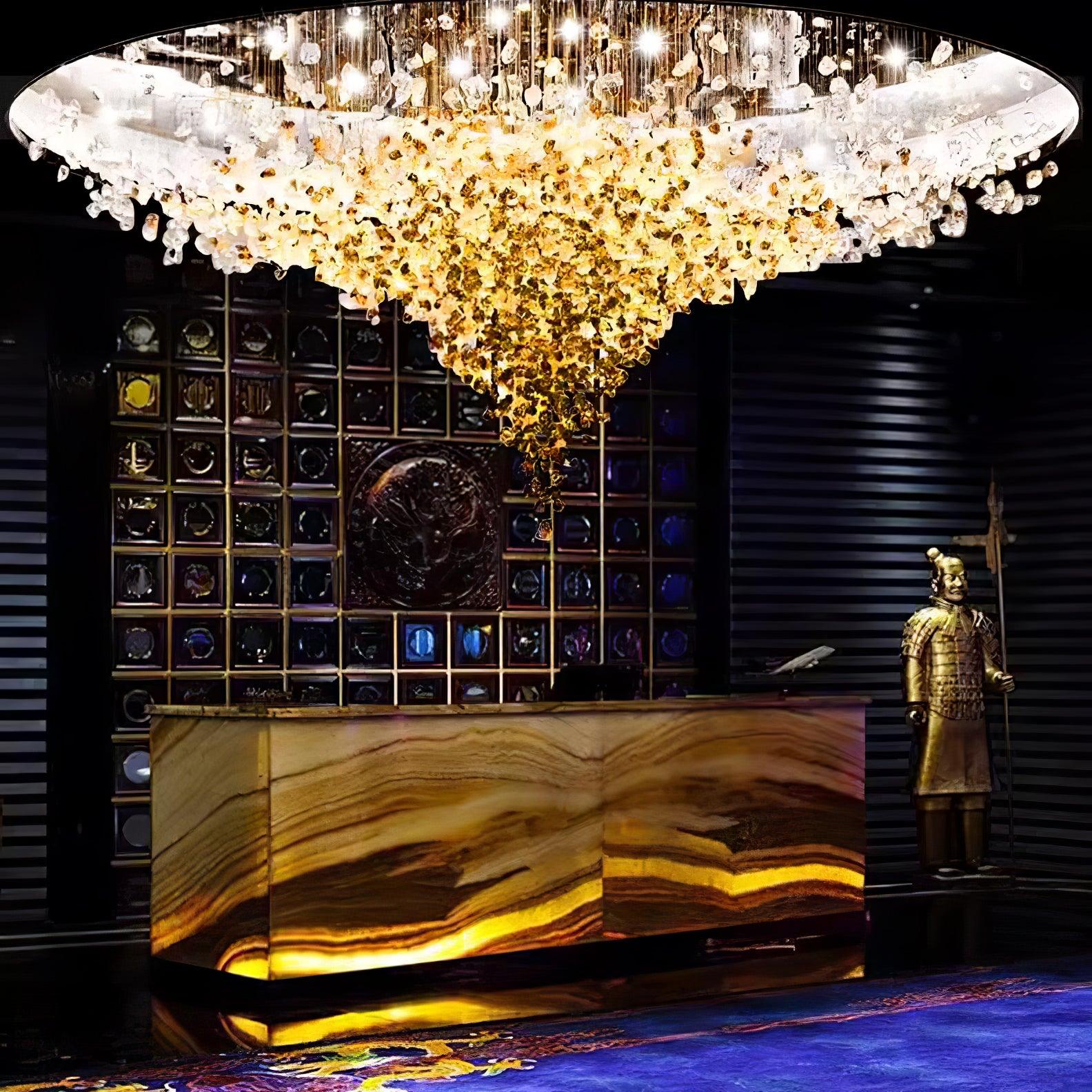 Crystal Stone Chandeliers - Image 12