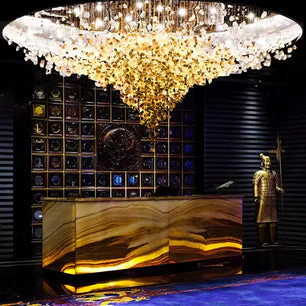 Crystal Stone Chandeliers - Image 16