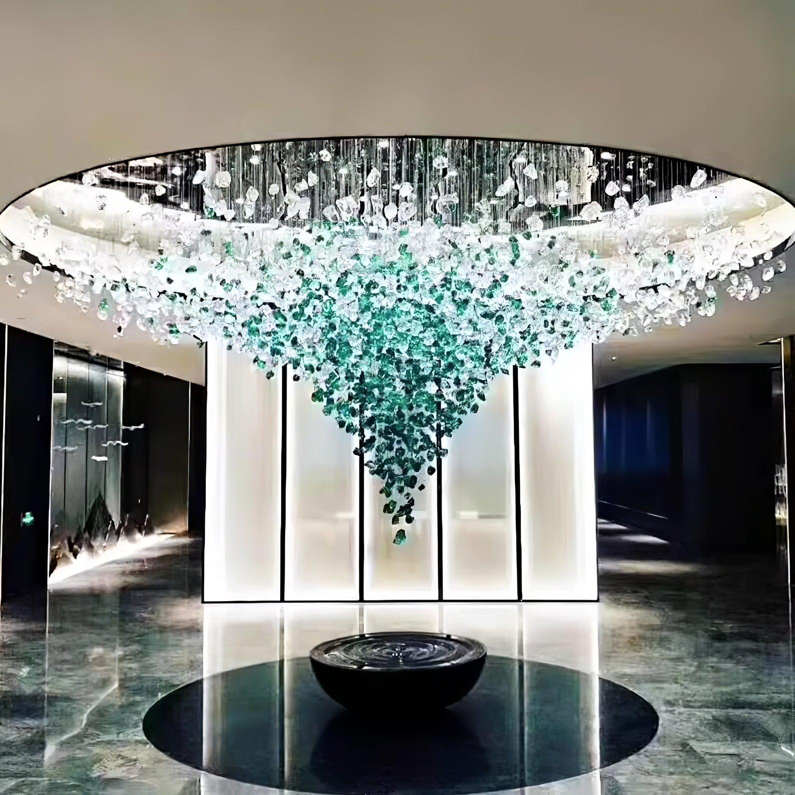 Crystal Stone Chandeliers - Image 4