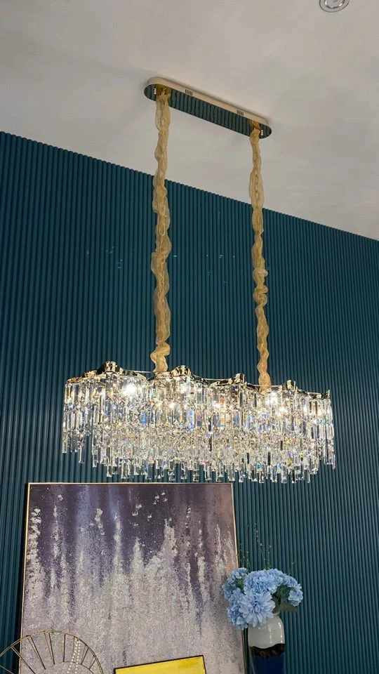 Crystal Tassel Chandelier Set For Living Room/Dining Room and Bedroom - Image 2