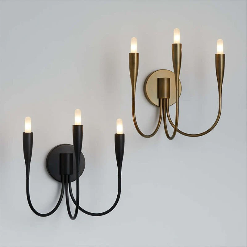 Curve Candelabra Wall Sconce - Image 2