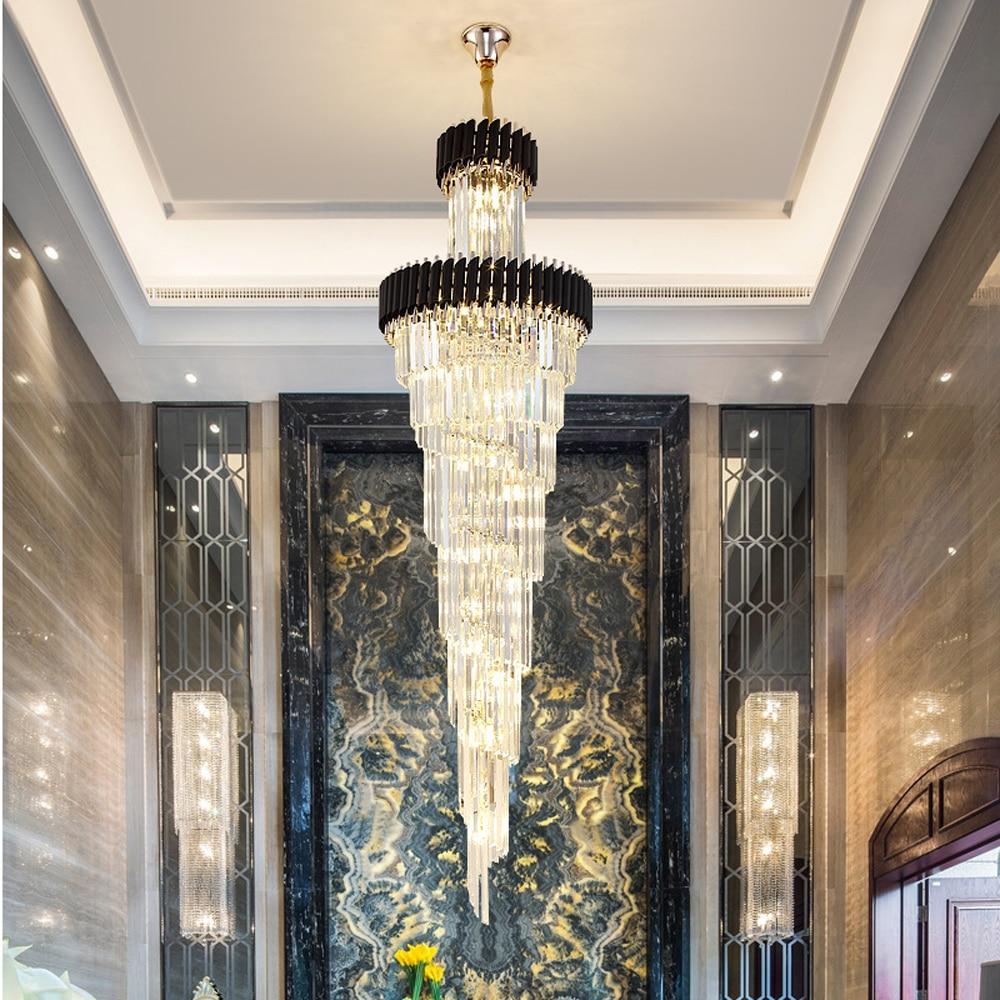 Cyrus Multiple Tier Crystal Chandelier - Image 3