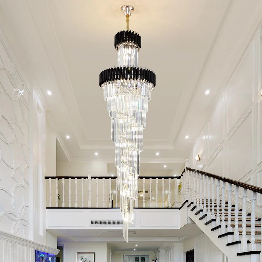 Cyrus Multiple Tier Crystal Chandelier - Image 5