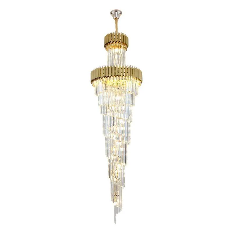 Cyrus Multiple Tier Crystal Chandelier - Image 8
