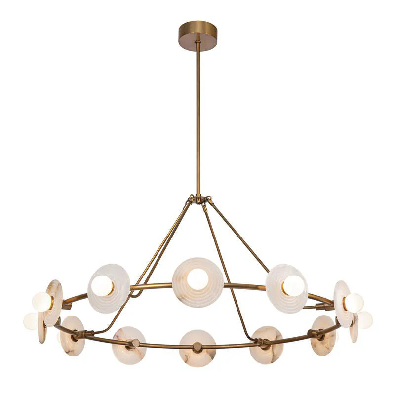 Dahlia Alabaster Chandelier - Image 4