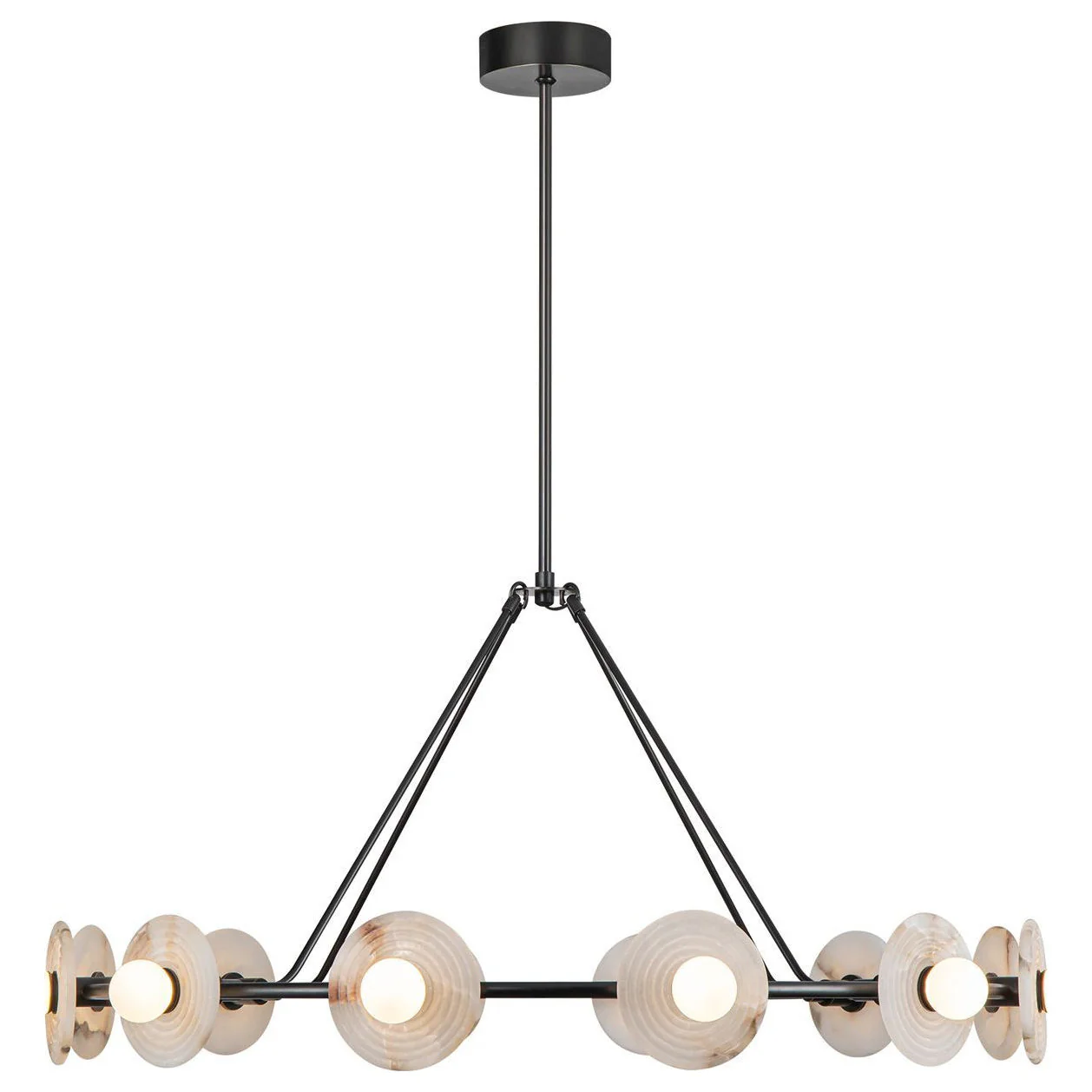 Dahlia Alabaster Chandelier - Image 8