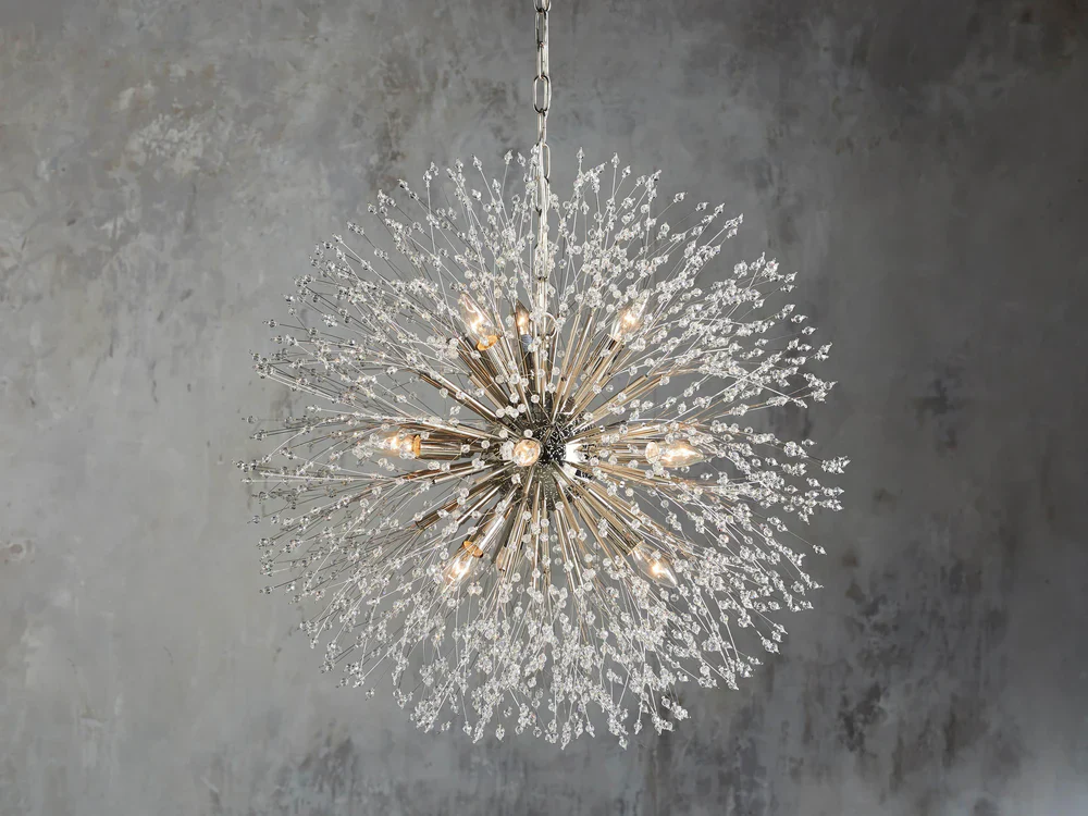 Dandelion Round Chandelier 22"30"43" - Image 3