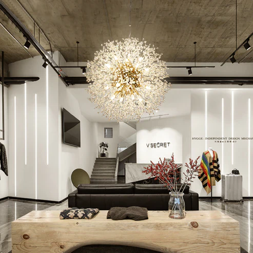 Dandelion Modern Crystal Pendant Light - Image 7