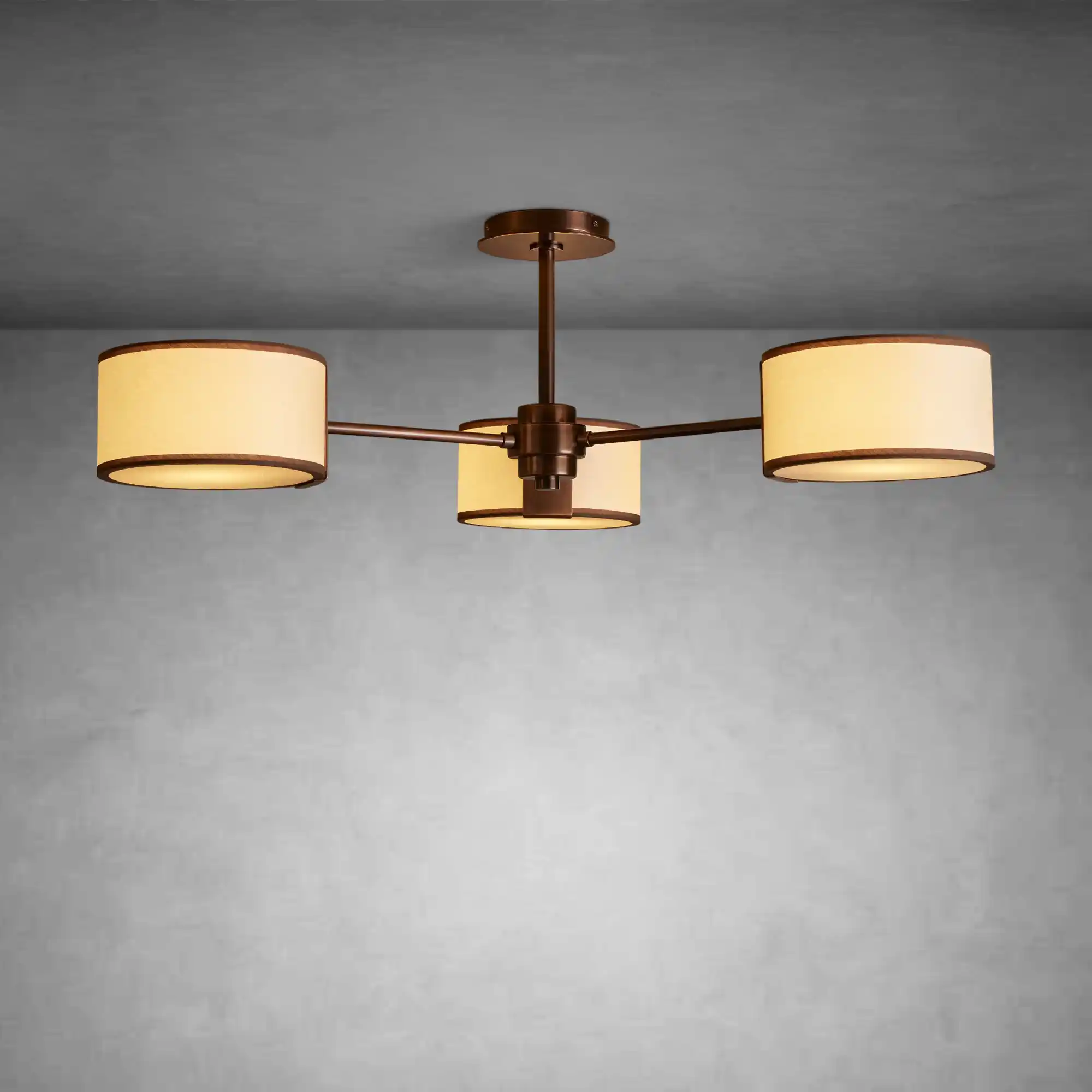 Daphne Fabric Flush Mount - Image 2