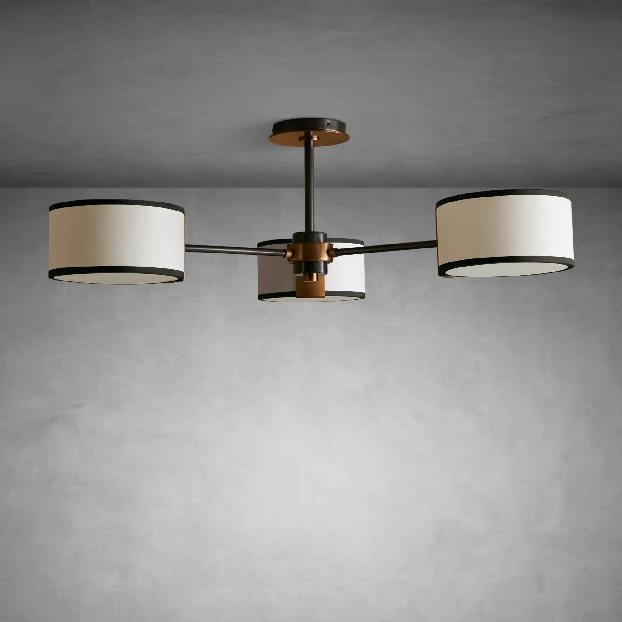 Daphne Fabric Flush Mount - Image 3