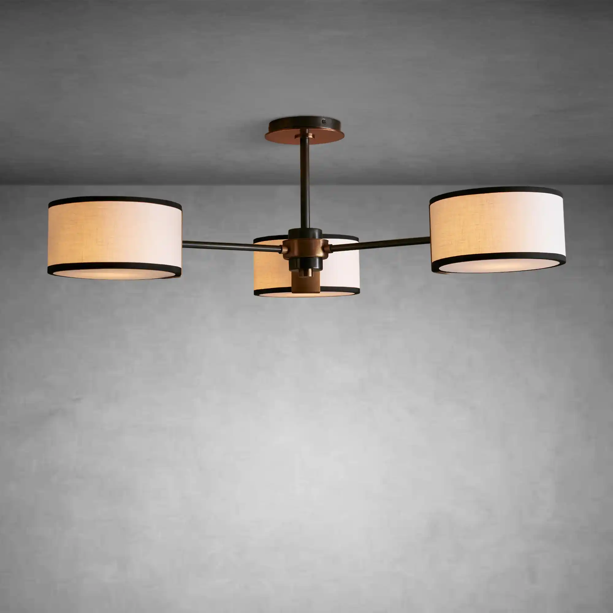 Daphne Fabric Flush Mount - Image 6