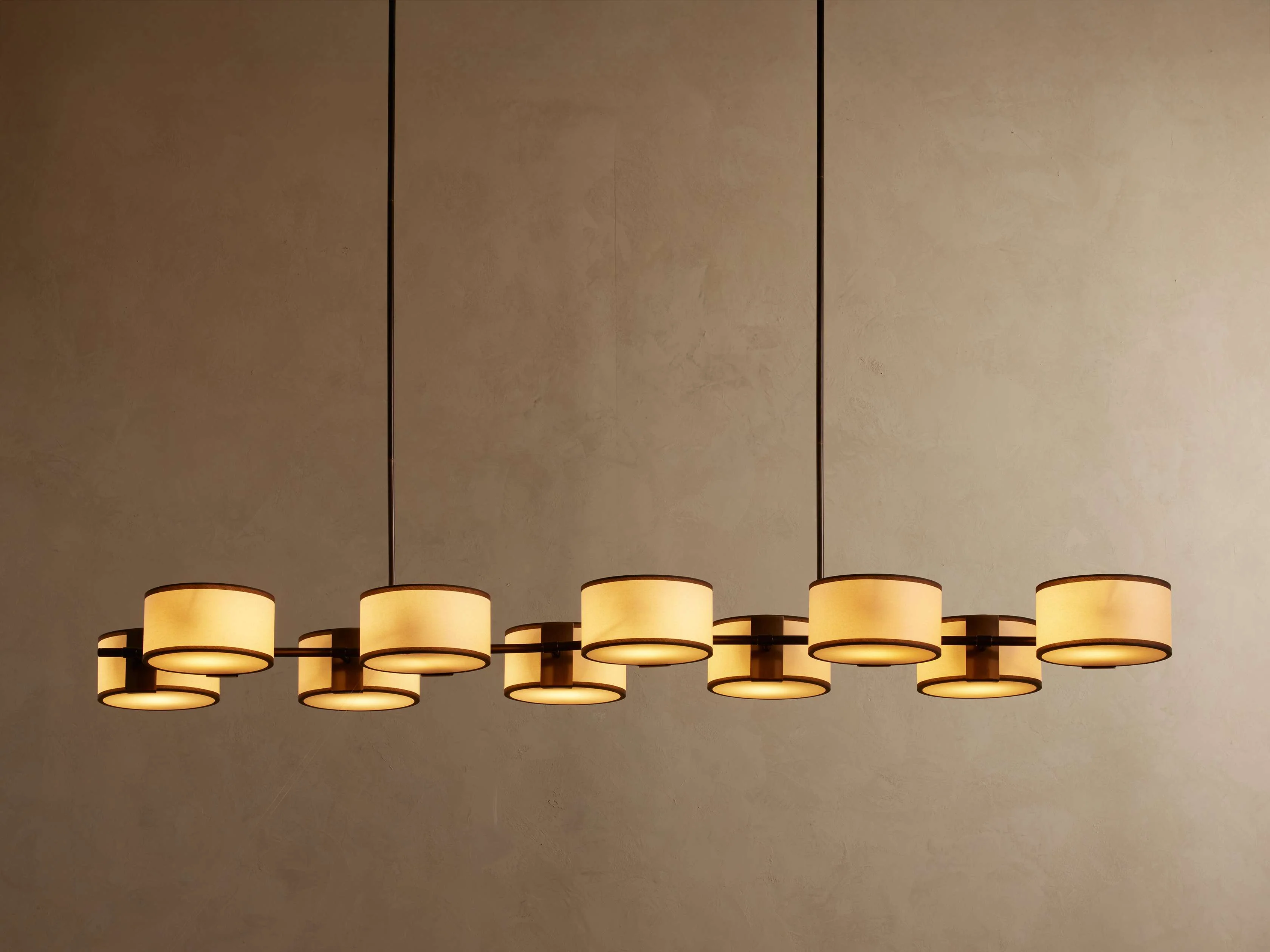 Daphne Fabric Linear Chandelier - Image 13