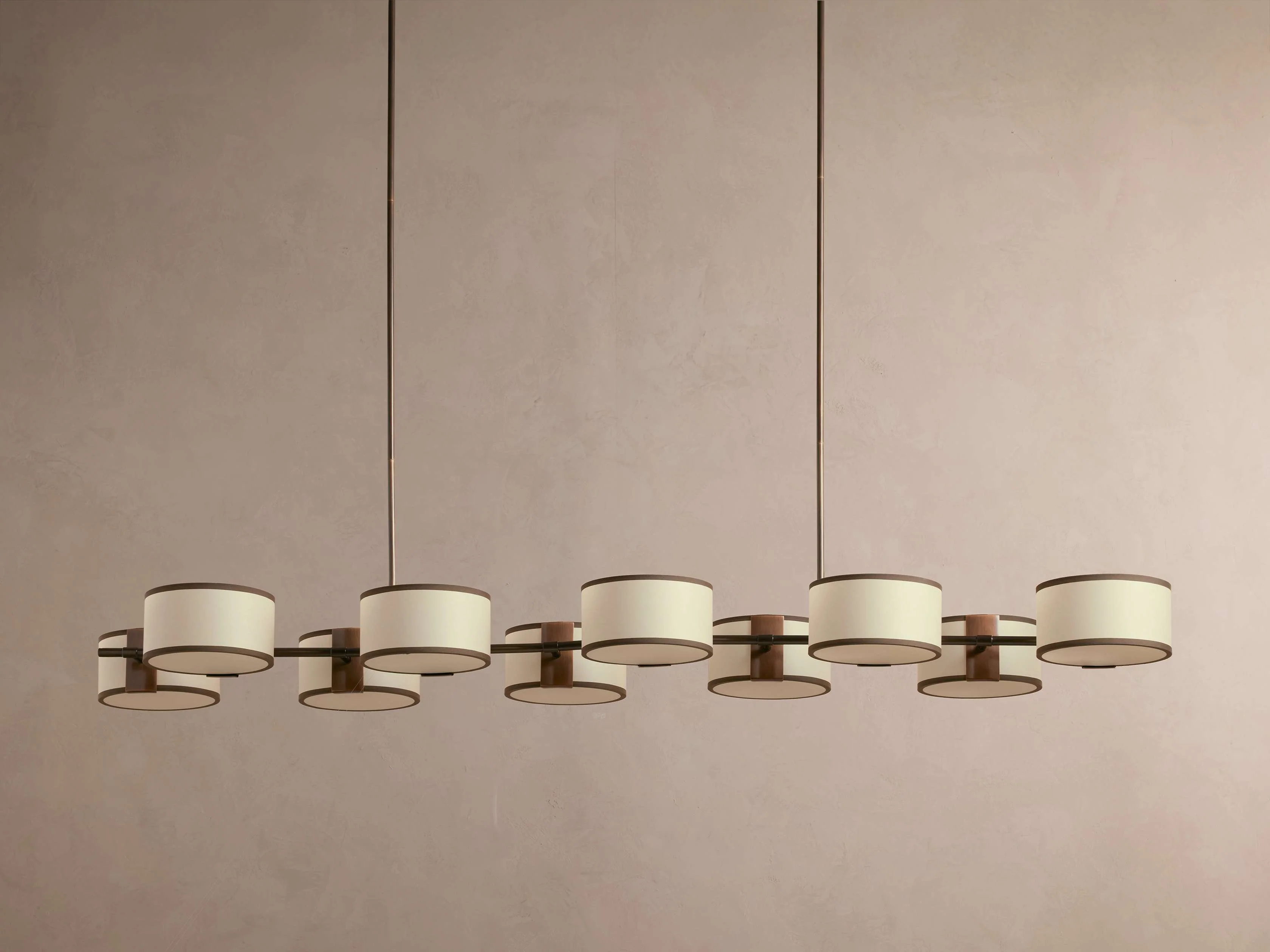 Daphne Fabric Linear Chandelier - Image 14