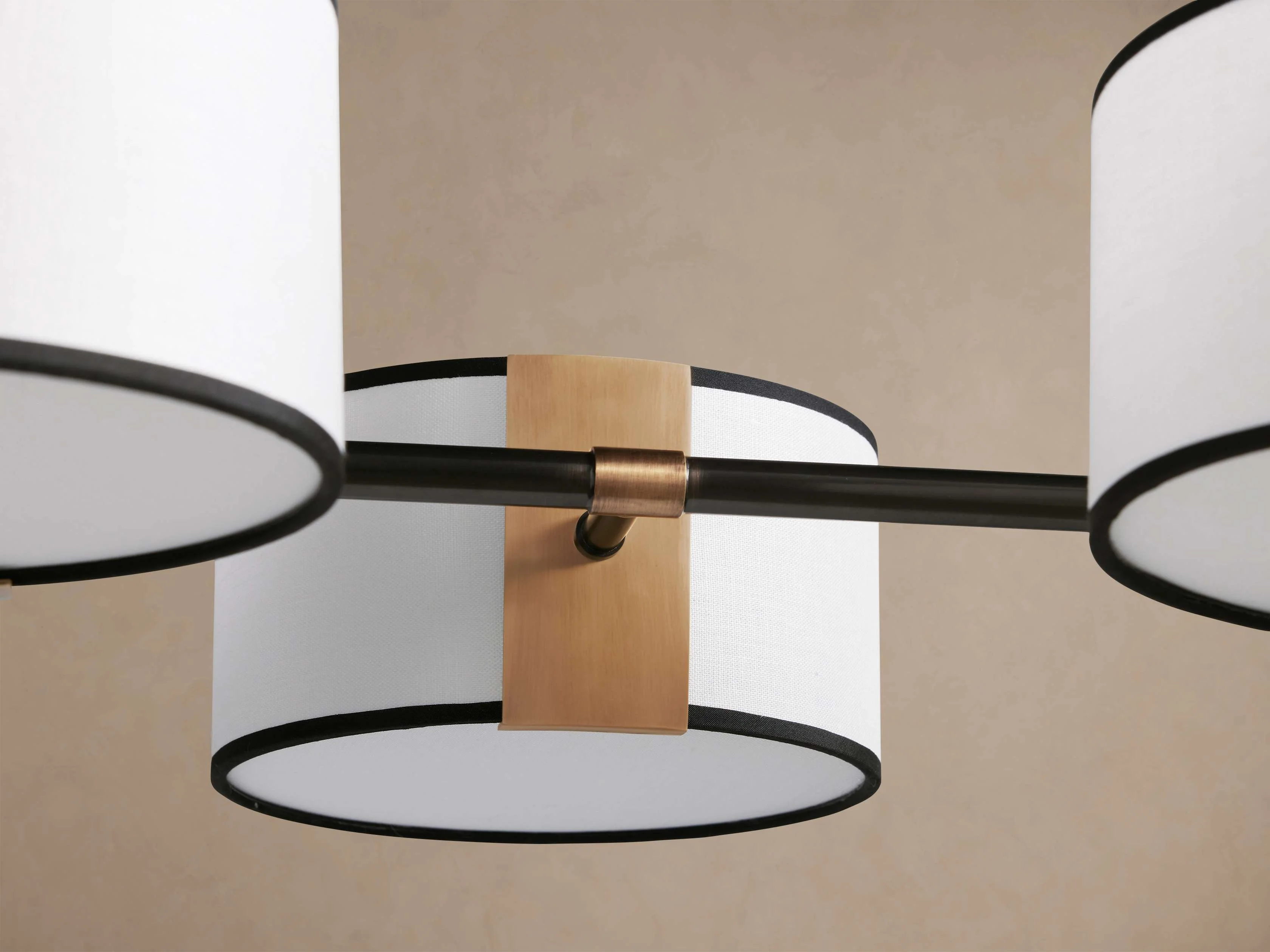 Daphne Fabric Linear Chandelier - Image 3