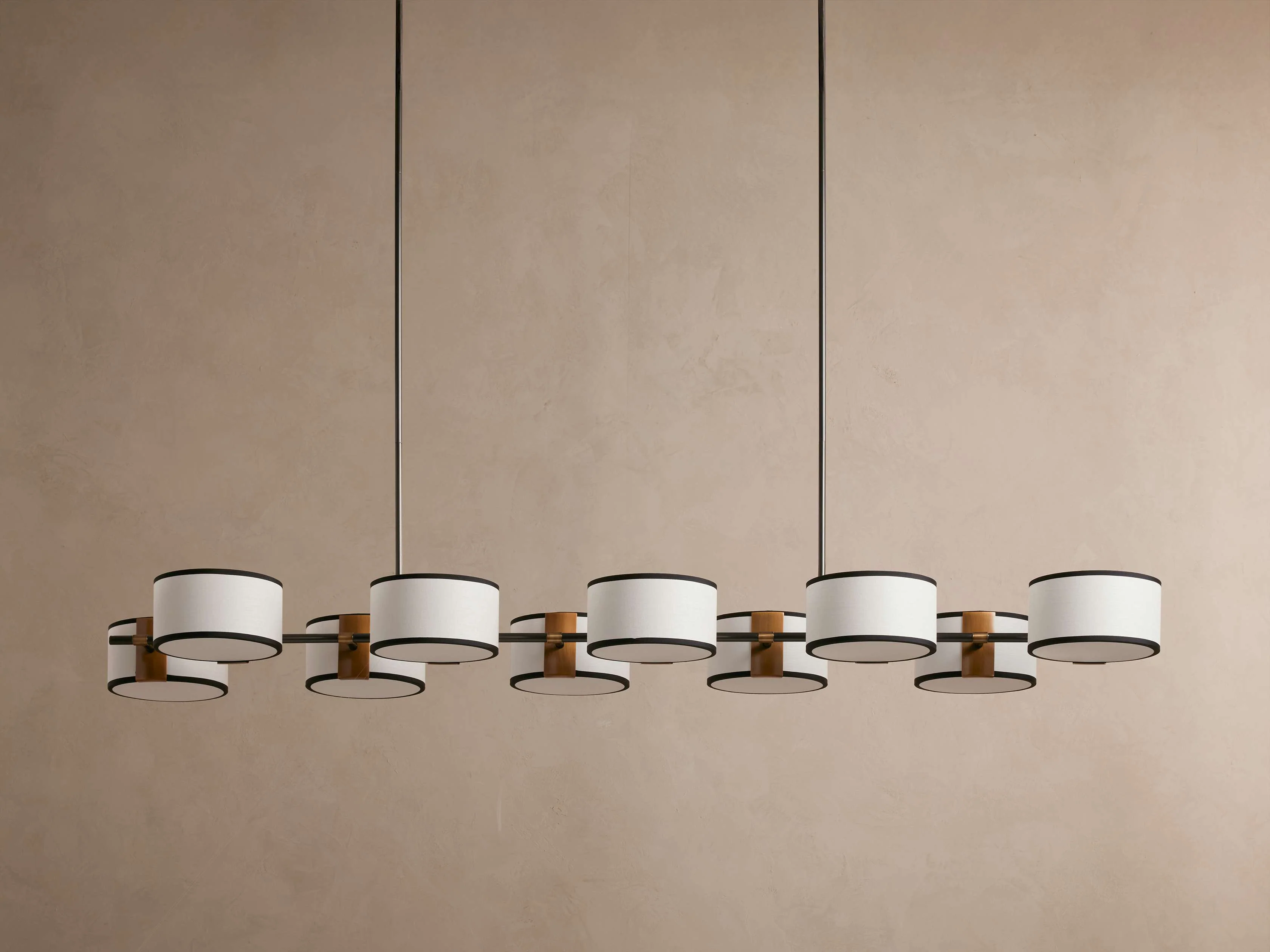 Daphne Fabric Linear Chandelier - Image 6