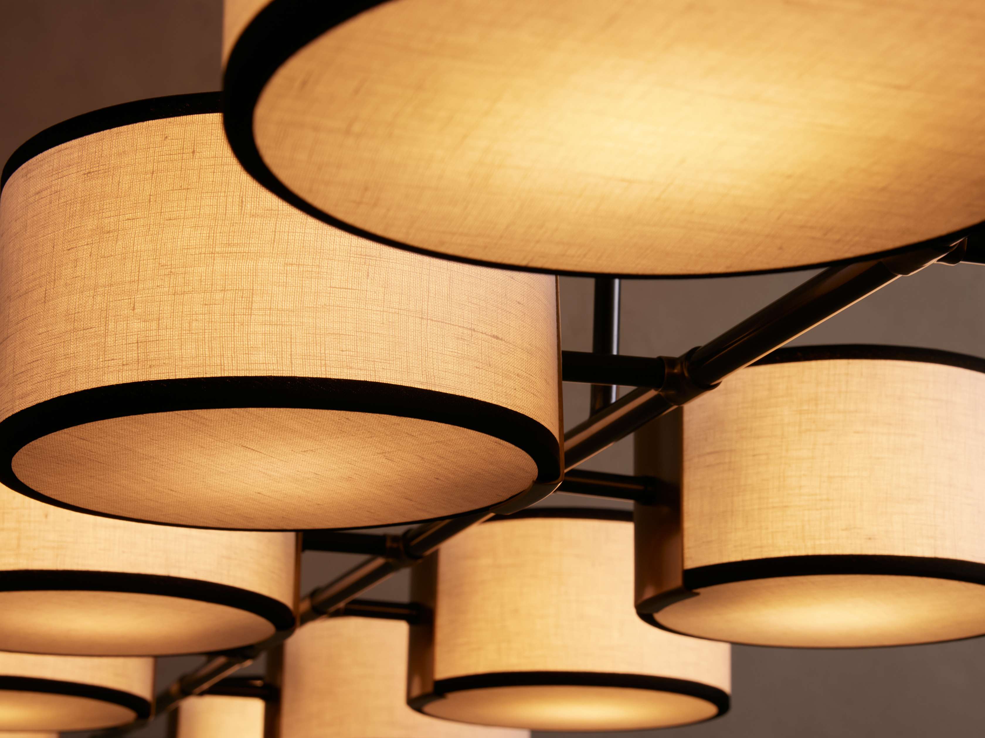 Daphne Fabric Linear Chandelier - Image 7