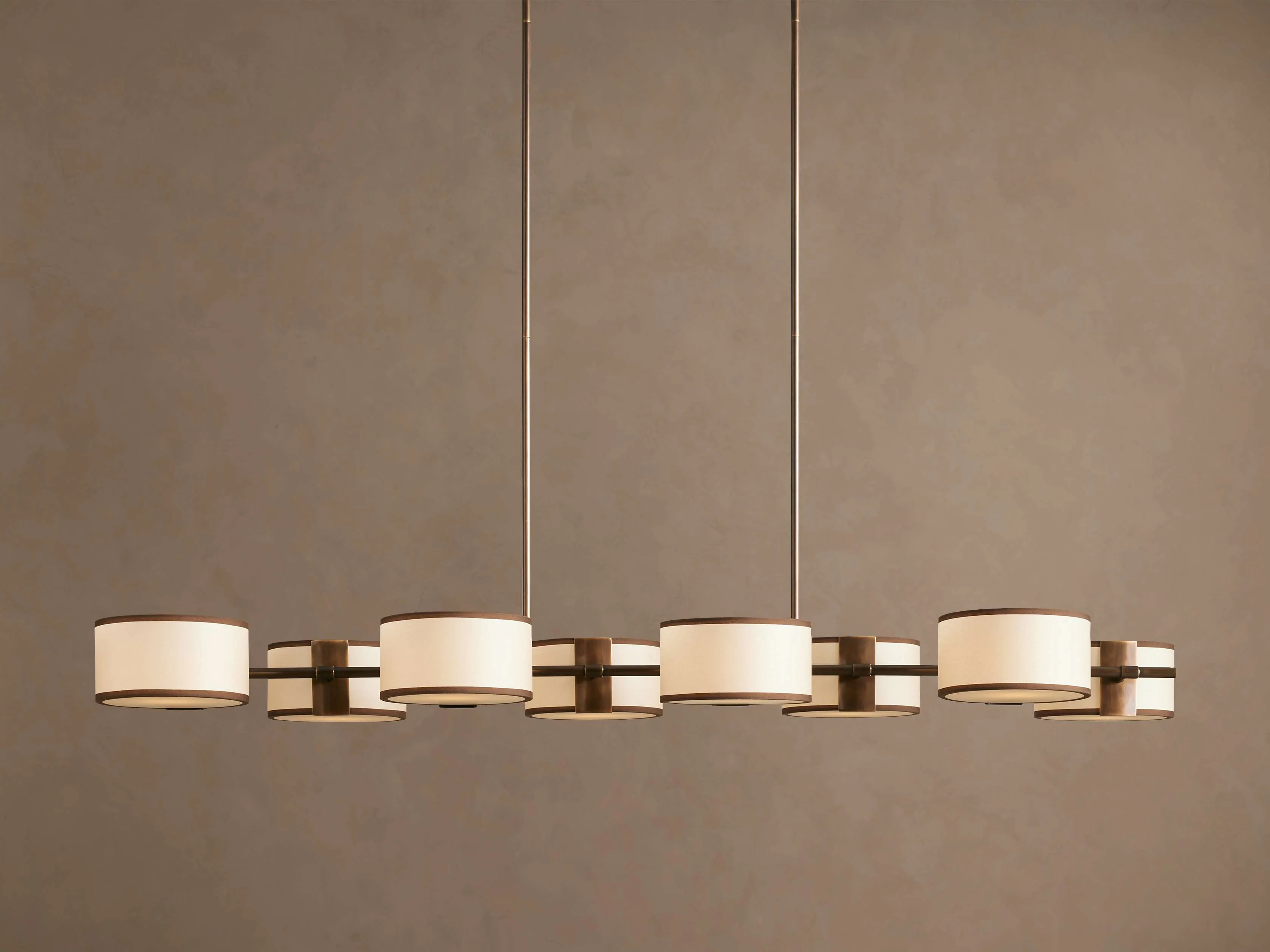 Daphne Fabric Linear Chandelier - Image 9