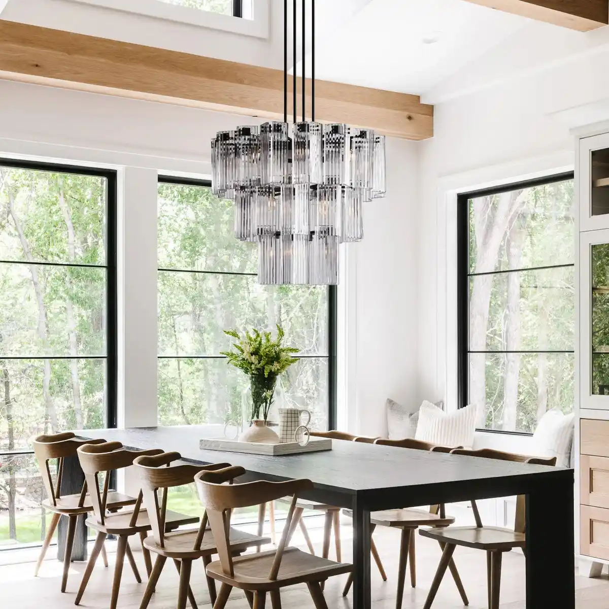 Delsie Round Chandelier - Image 30