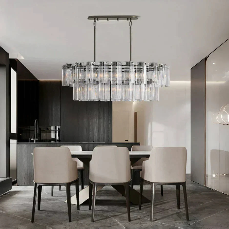 Delsie Oval Chandelier 51''63''72'' - Image 12