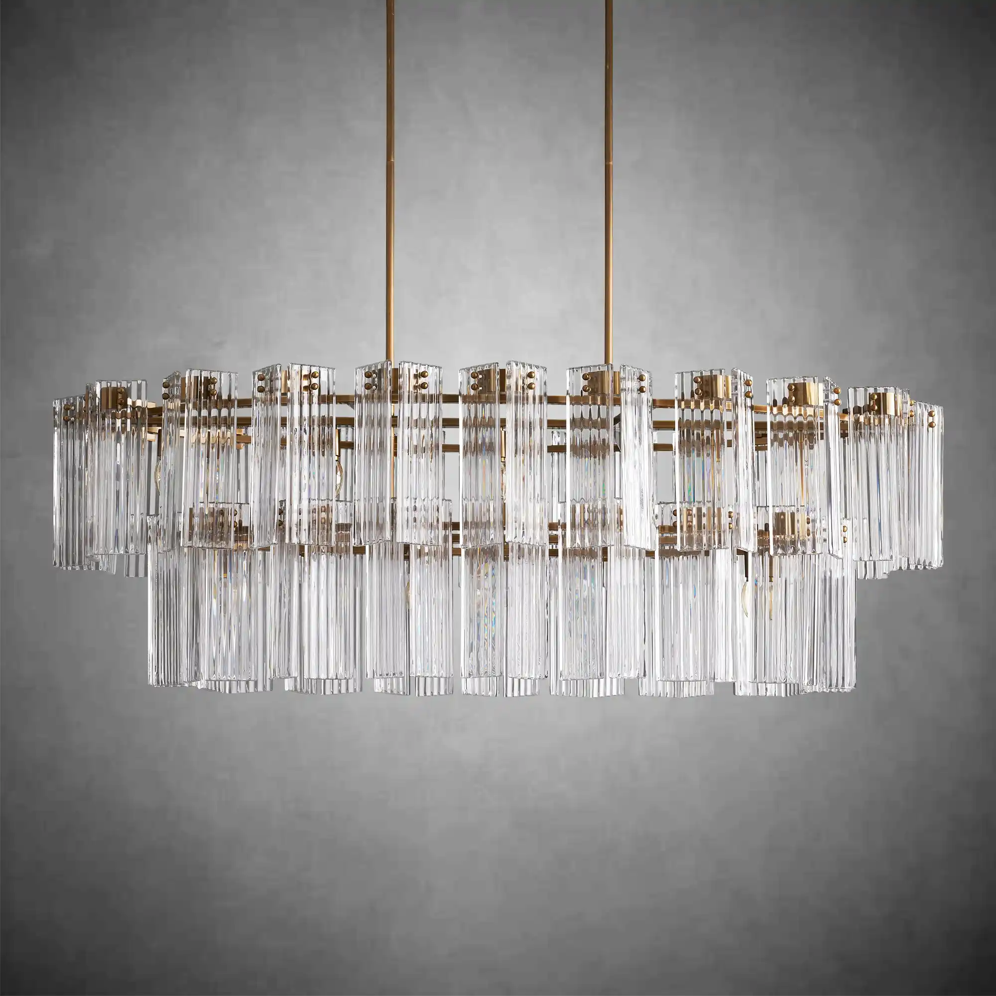 Delsie Oval Chandelier 51''63''72'' - Image 4