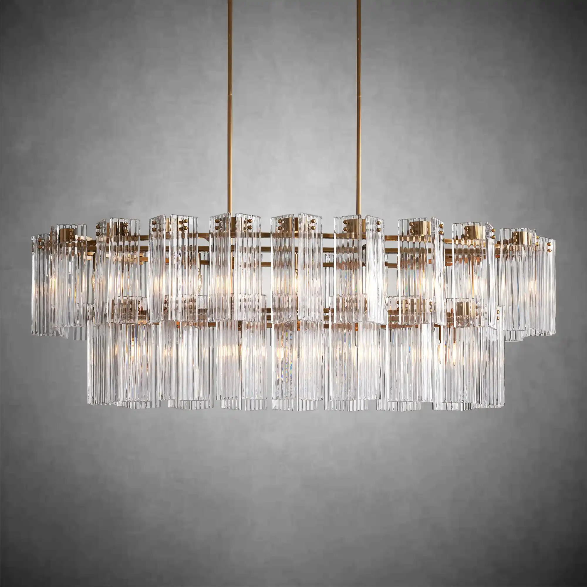 Delsie Oval Chandelier 51''63''72'' - Image 5