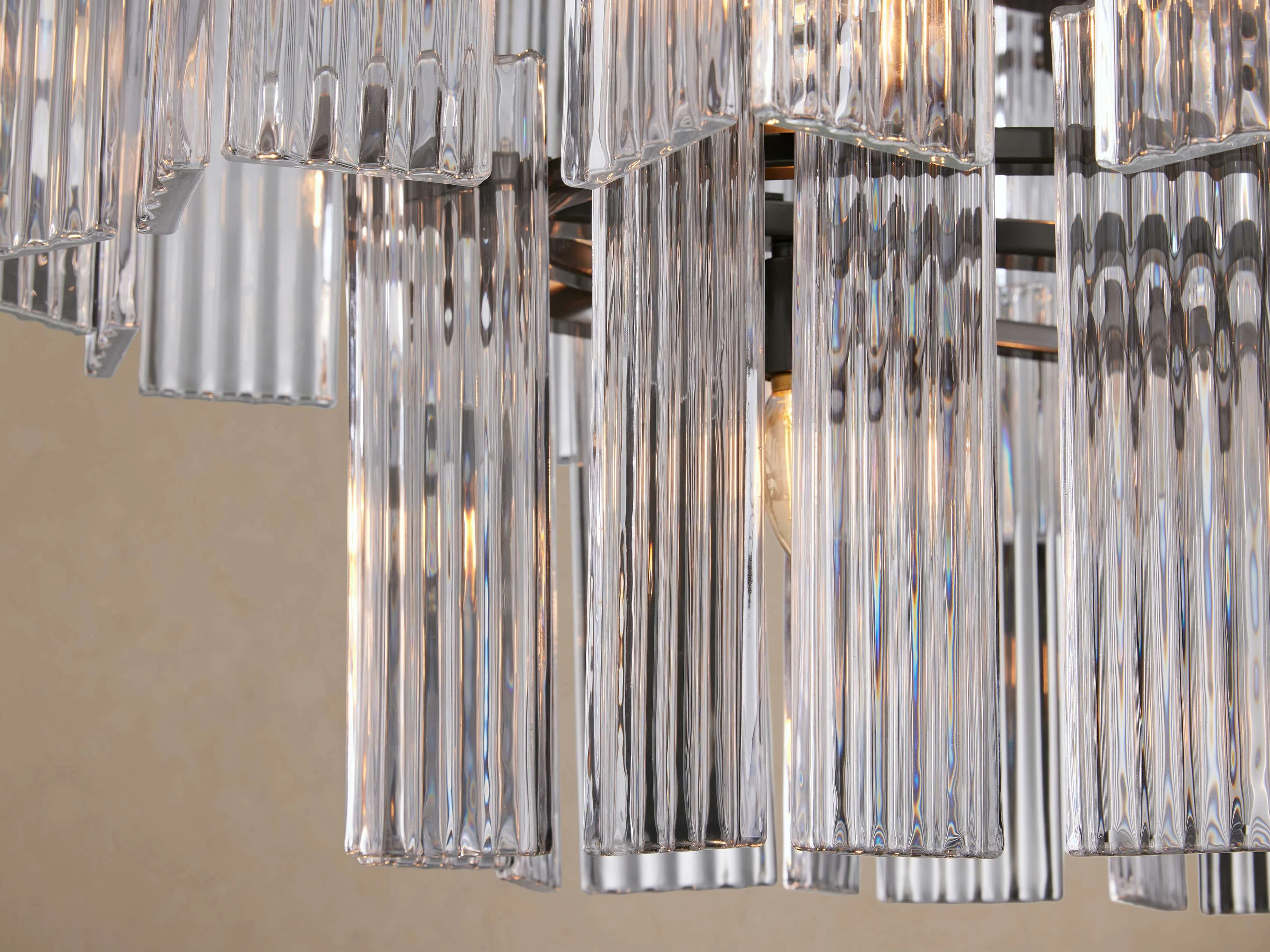 Delsie Oval Tiered Chandelier 63'' 72"W - Image 17