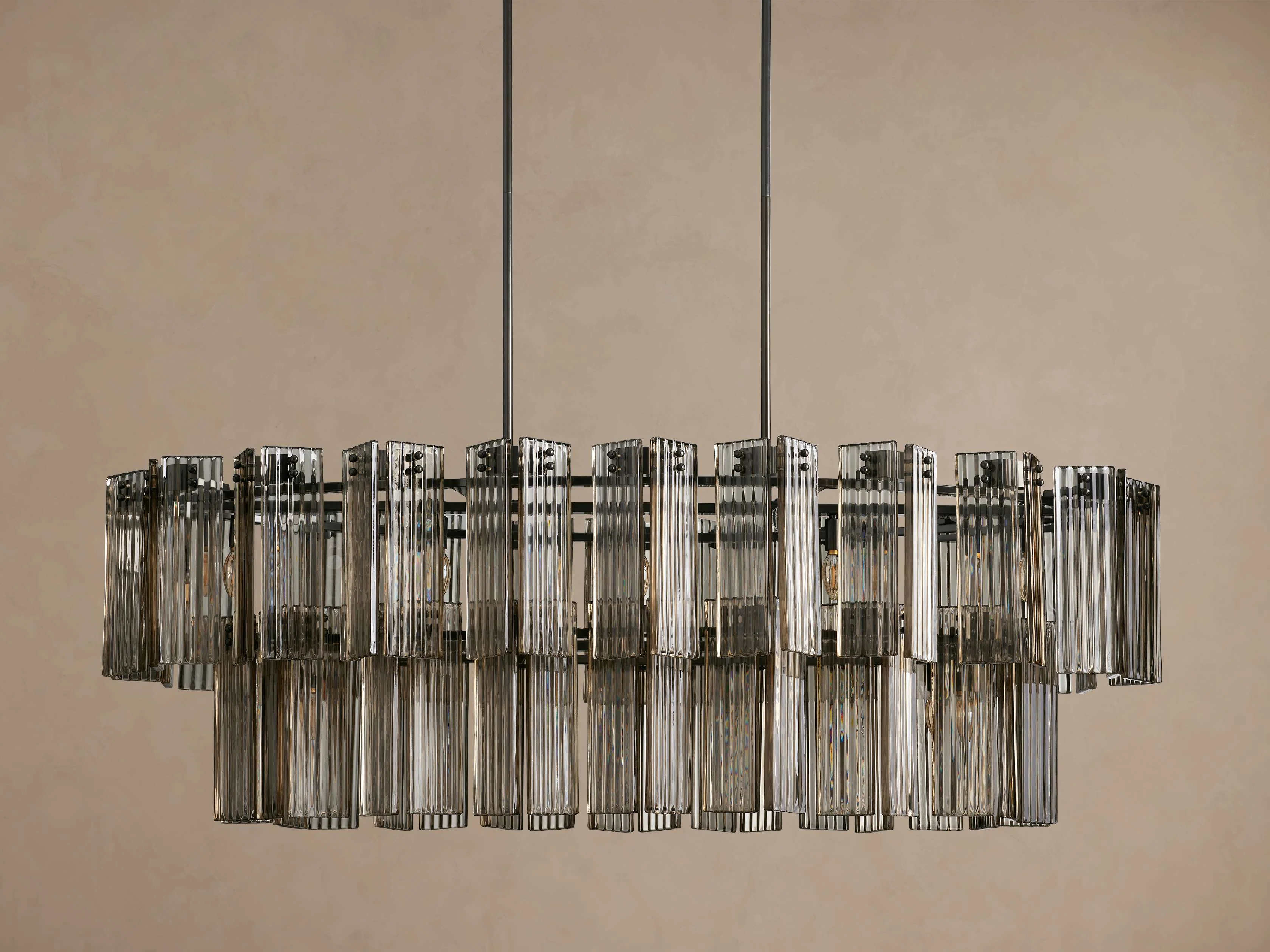 Delsie Oval Tiered Chandelier 63'' 72"W - Image 24