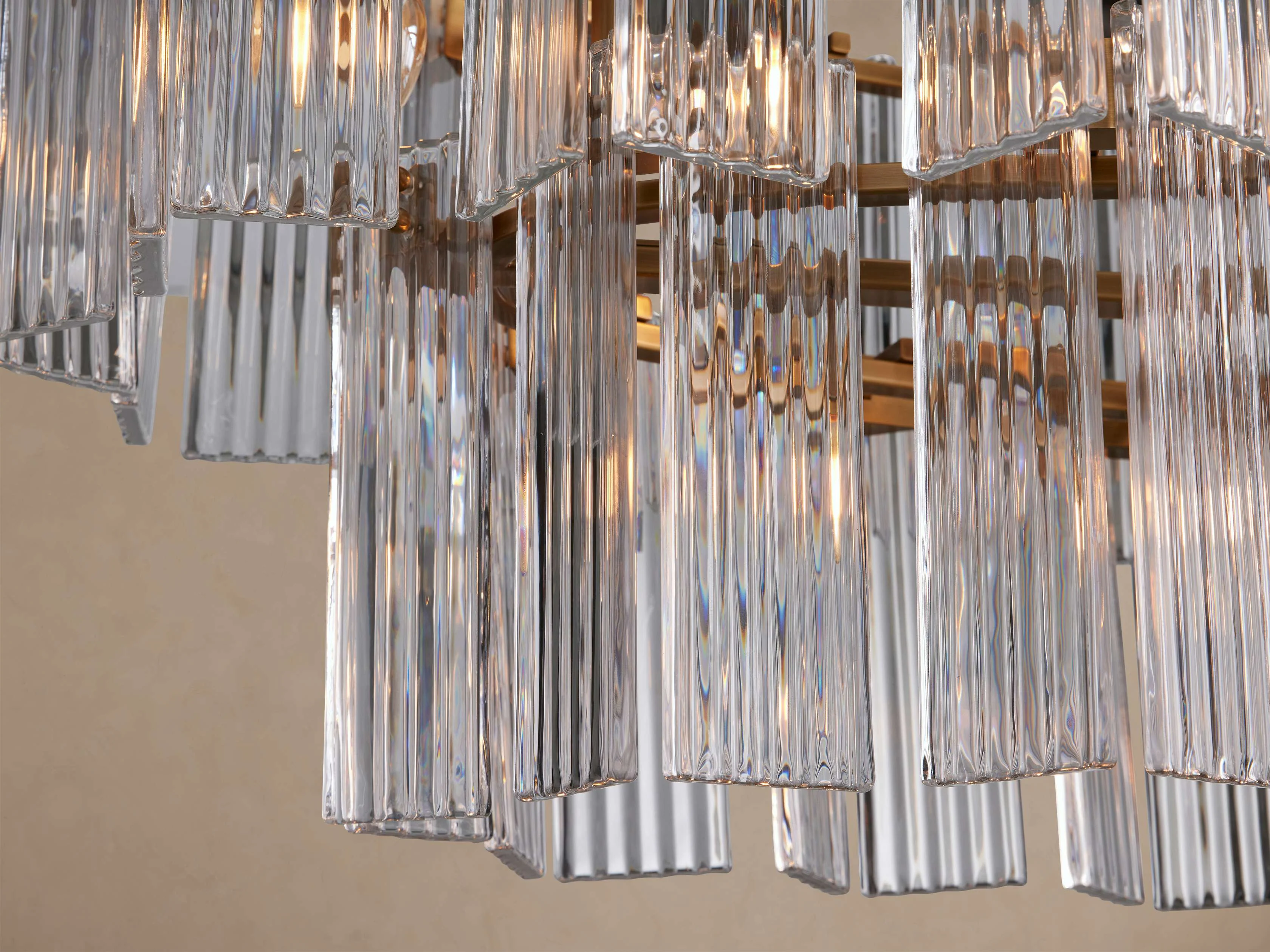 Delsie Oval Tiered Chandelier 63'' 72"W - Image 3