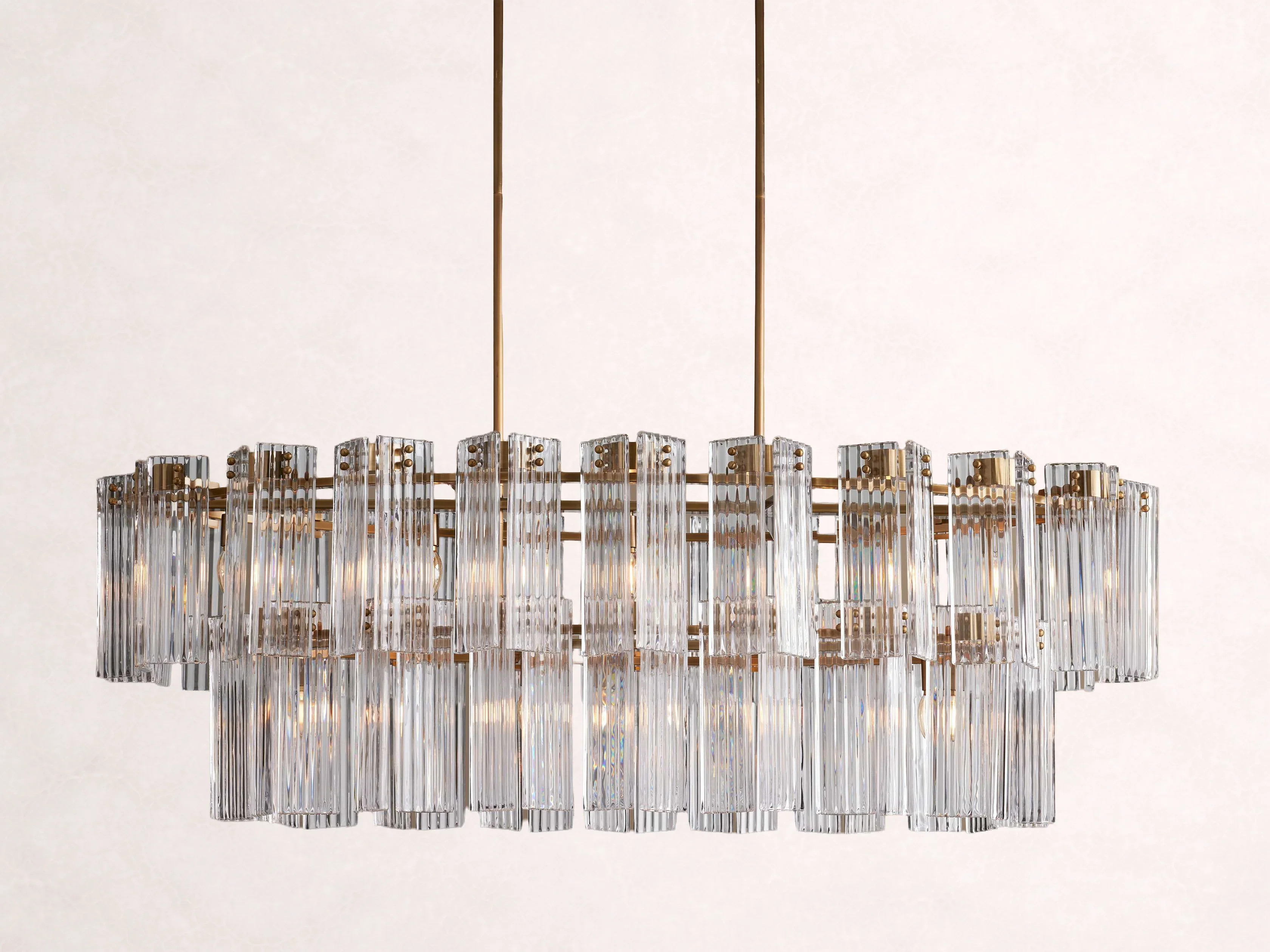 Delsie Oval Tiered Chandelier 63'' 72"W - Image 31