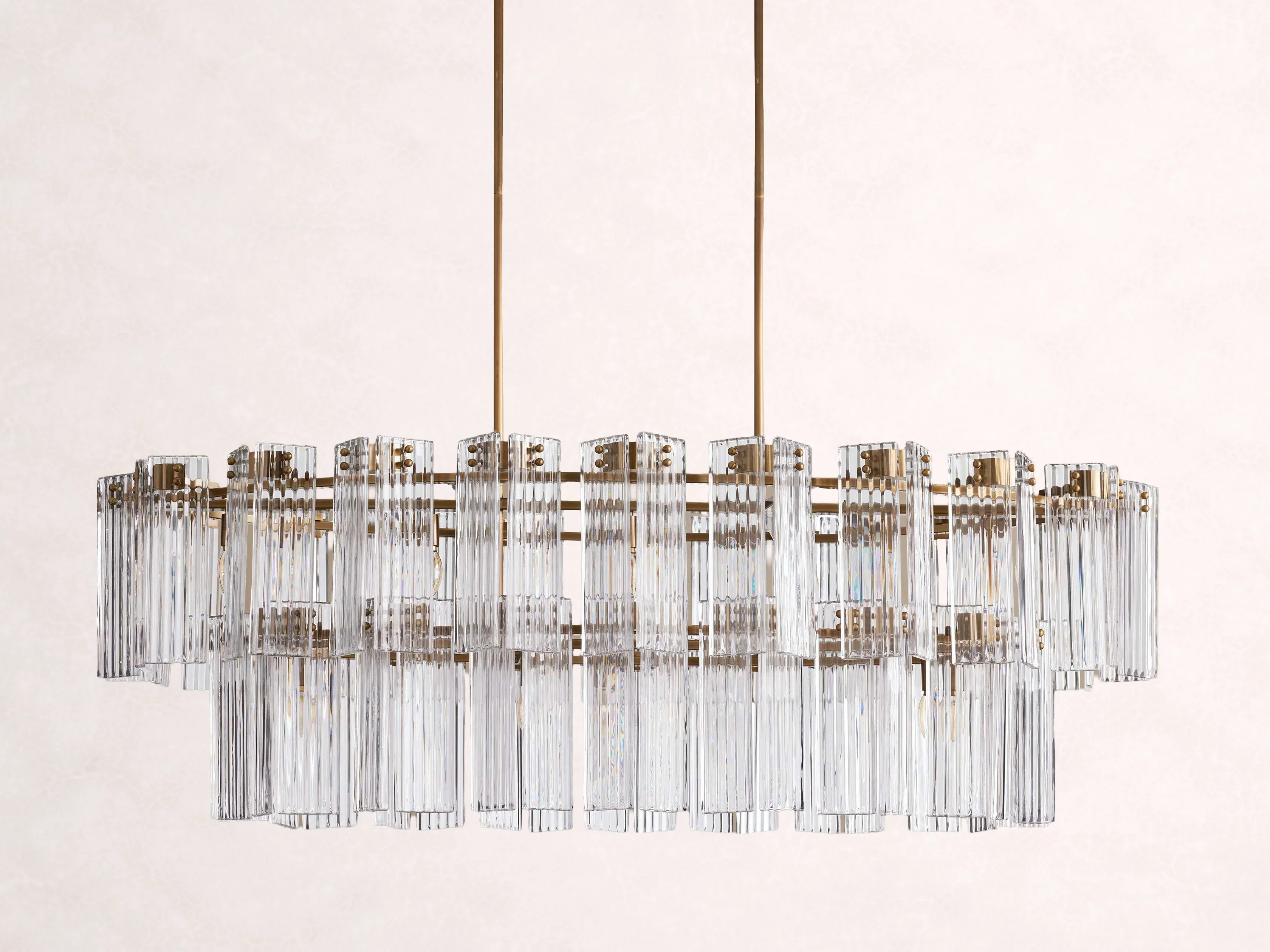 Delsie Oval Tiered Chandelier 63'' 72"W - Image 32