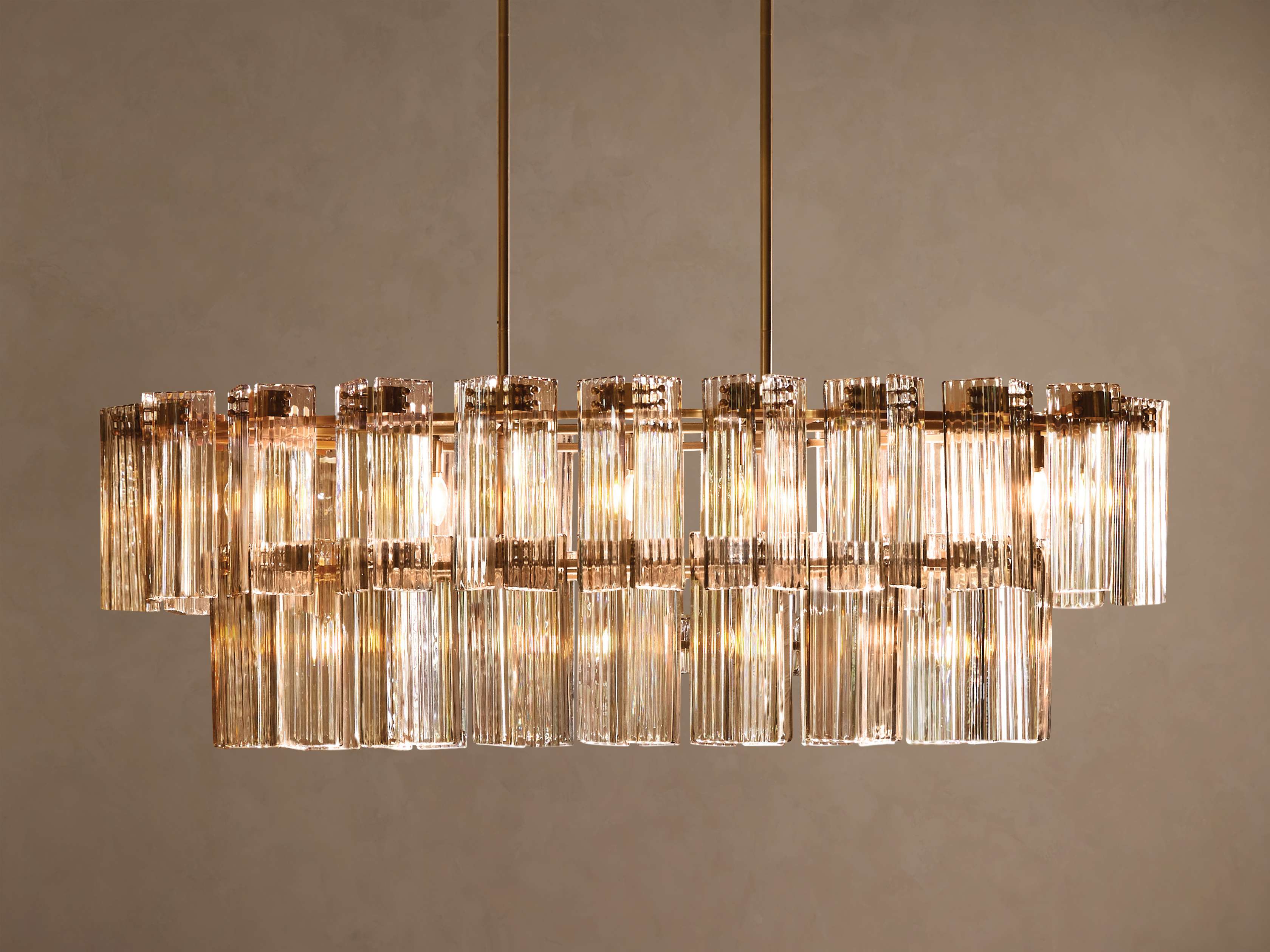Delsie Oval Tiered Chandelier 63'' 72"W - Image 5