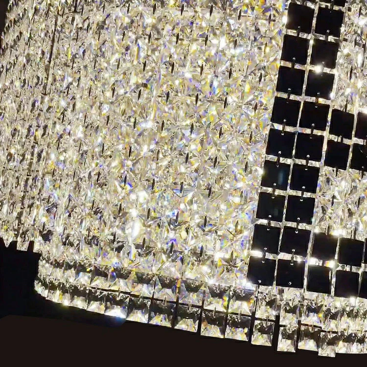 Designer Style Crystal Chandelier Elegant Round Ceiling Lighting Fixture for Living/ Dining Room - Image 15