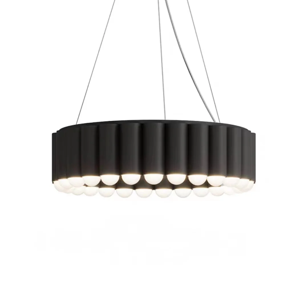 Designer Model Oversized Multi-head Round Chandelier for Living/Dining Room/Bedroom - Image 13