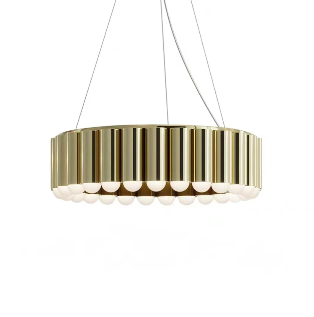 Designer Model Oversized Multi-head Round Chandelier for Living/Dining Room/Bedroom - Image 15