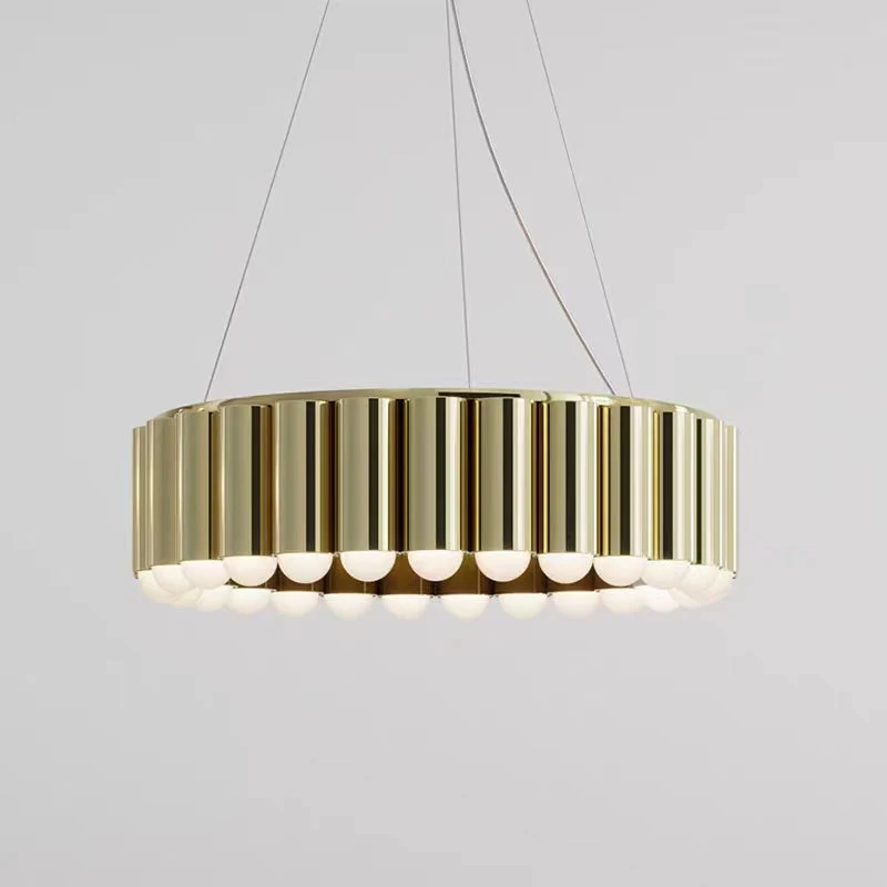 Designer Model Oversized Multi-head Round Chandelier for Living/Dining Room/Bedroom - Image 2