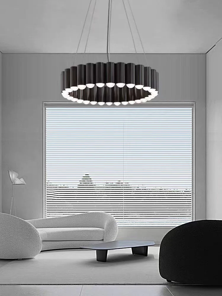 Designer Model Oversized Multi-head Round Chandelier for Living/Dining Room/Bedroom - Image 6