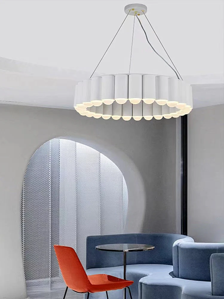 Designer Model Oversized Multi-head Round Chandelier for Living/Dining Room/Bedroom - Image 9