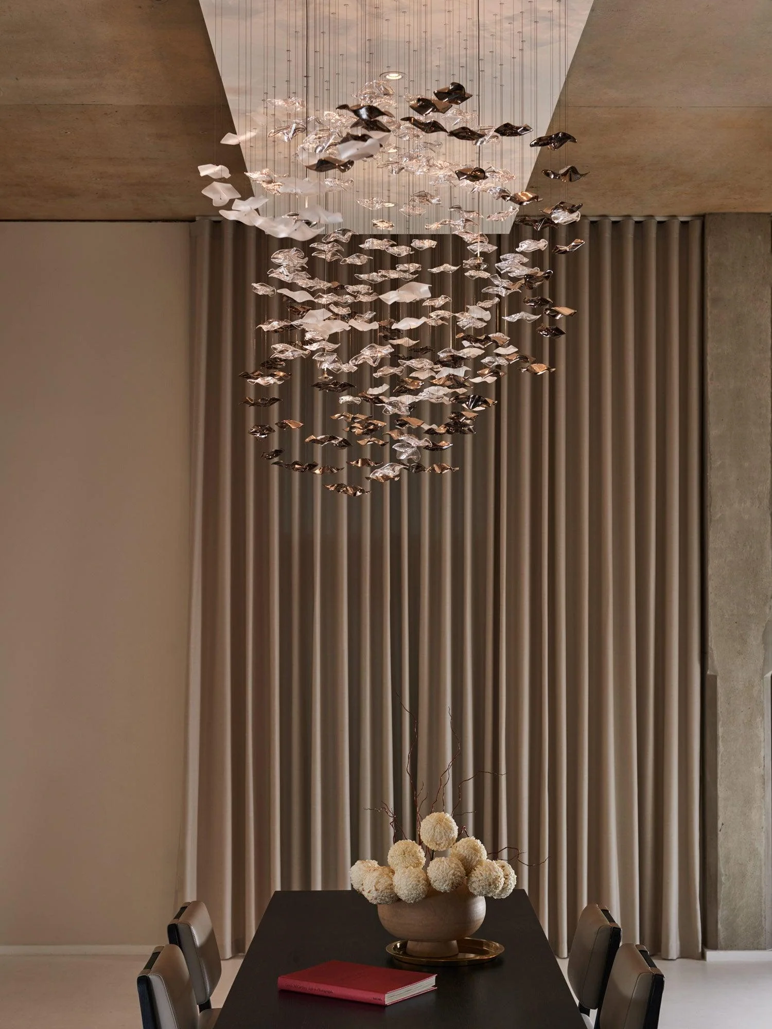 Galaxy Tidal Art Glass Crystal Spiral Chandelier - Image 39