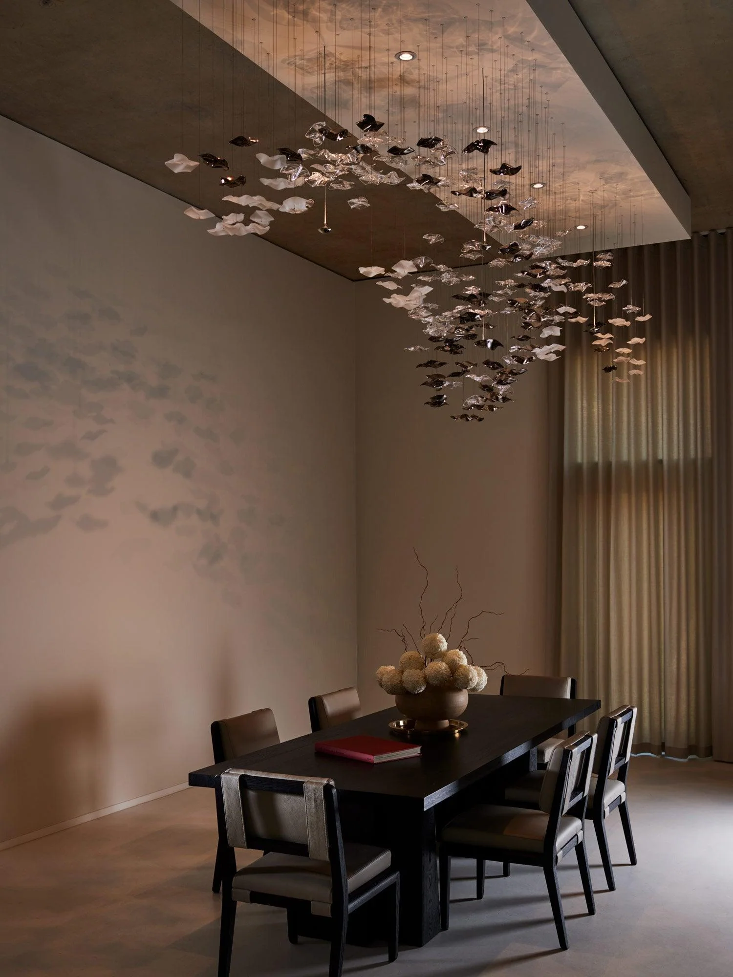 Galaxy Tidal Art Glass Crystal Spiral Chandelier - Image 40