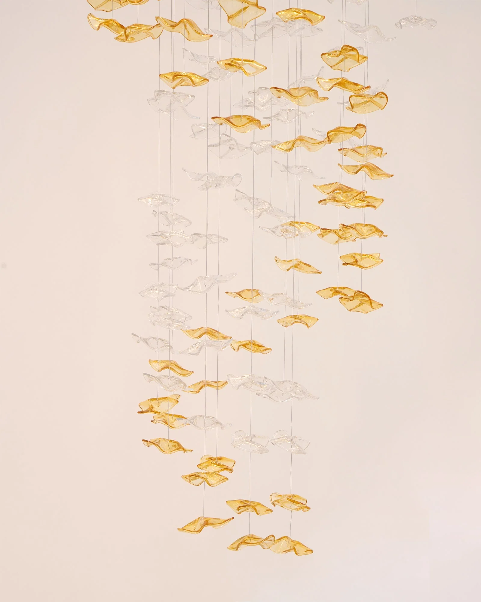 Galaxy Tidal Art Glass Crystal Spiral Chandelier - Image 58
