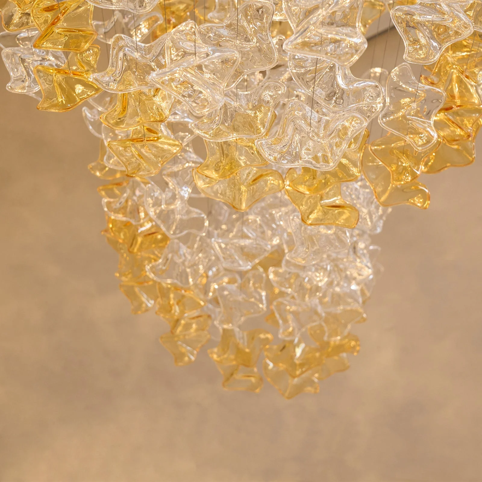 Galaxy Tidal Art Glass Crystal Spiral Chandelier - Image 60