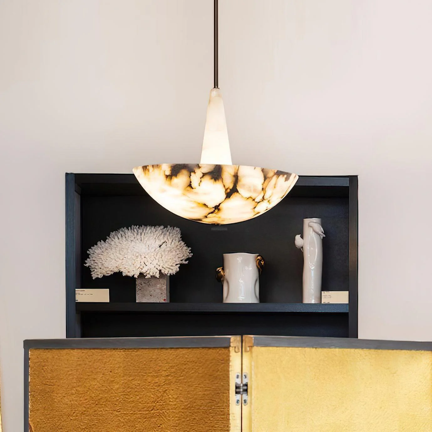 Domus Alabaster Round Chandelier - Image 2