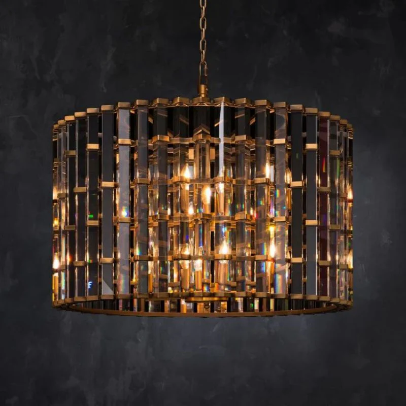 Dora Glass Round Chandelier - Image 6