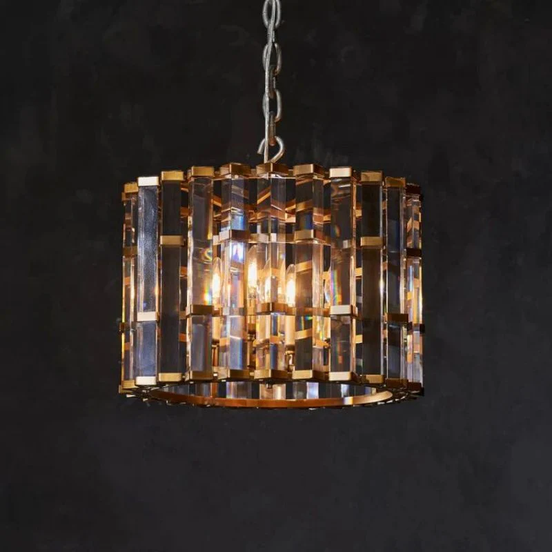Dora Glass Round Chandelier - Image 8