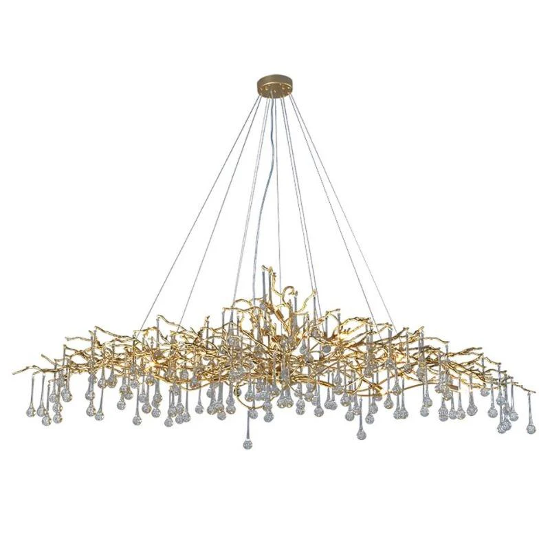 Doris Branch Crystal Chandelier Light - Image 3