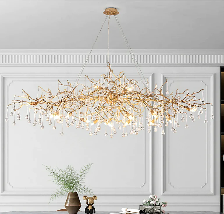 Doris Branch Crystal Chandelier Light - Image 6