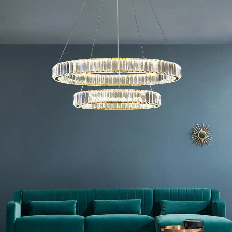 Doro Crystal Round Chandelier - Image 3