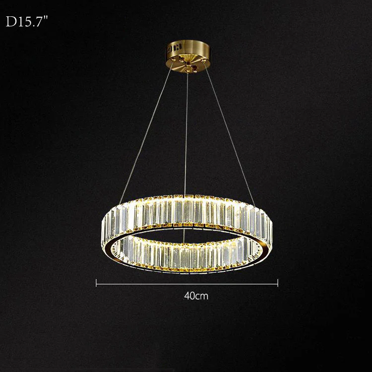 Doro Crystal Round Chandelier - Image 4