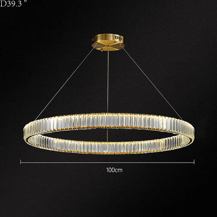 Doro Crystal Round Chandelier - Image 8