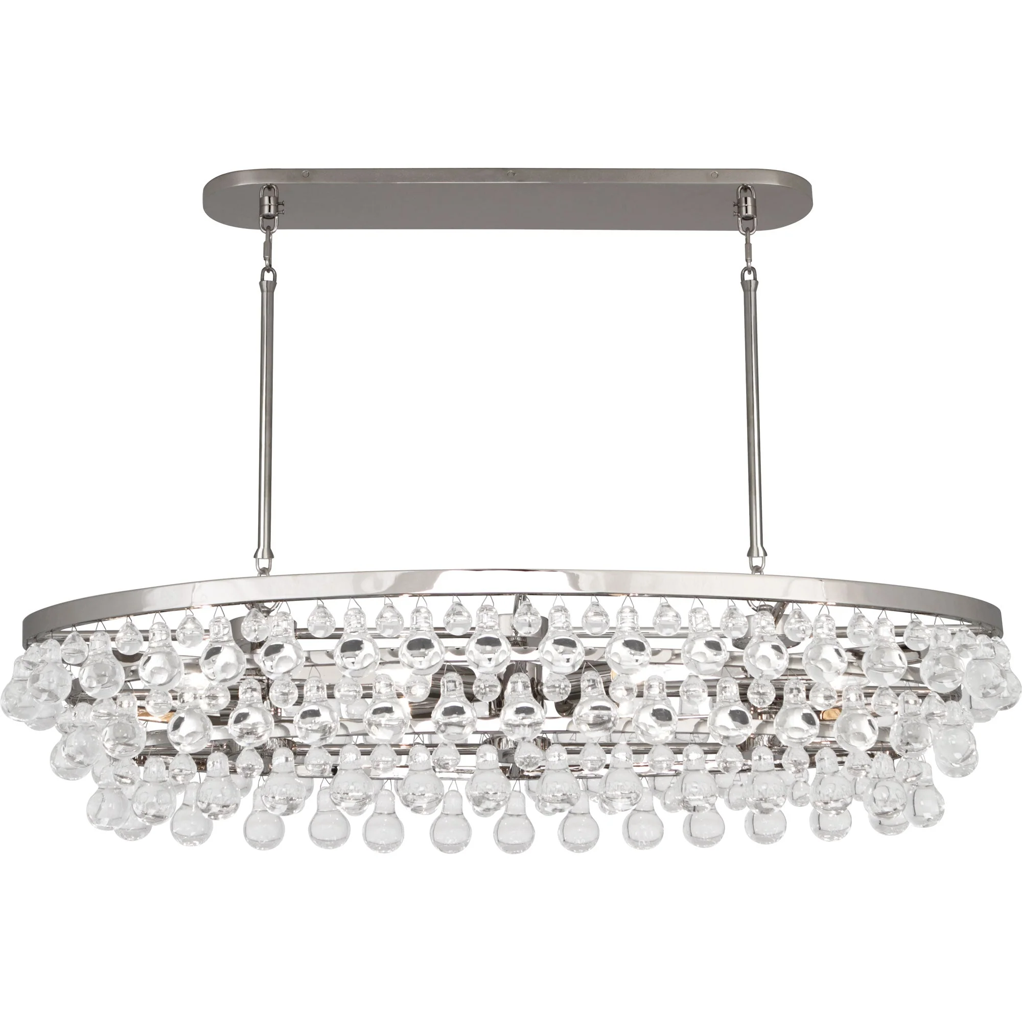 Eamon Glass Oval Chandelier 42.75''W - Image 7